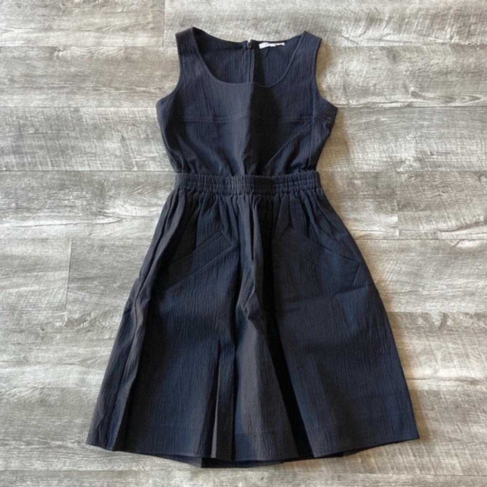 Carven Black Sleeveless Dress